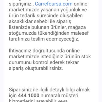 Yılbaşı Hindi Siparişi Hayal Kırıklığı