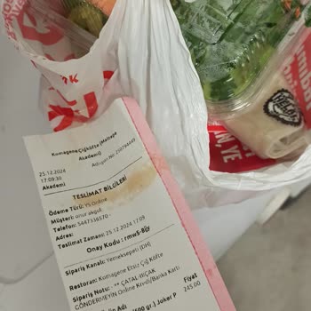 Eksik Sipariş Ve Yetersiz Müşteri Hizmetleri