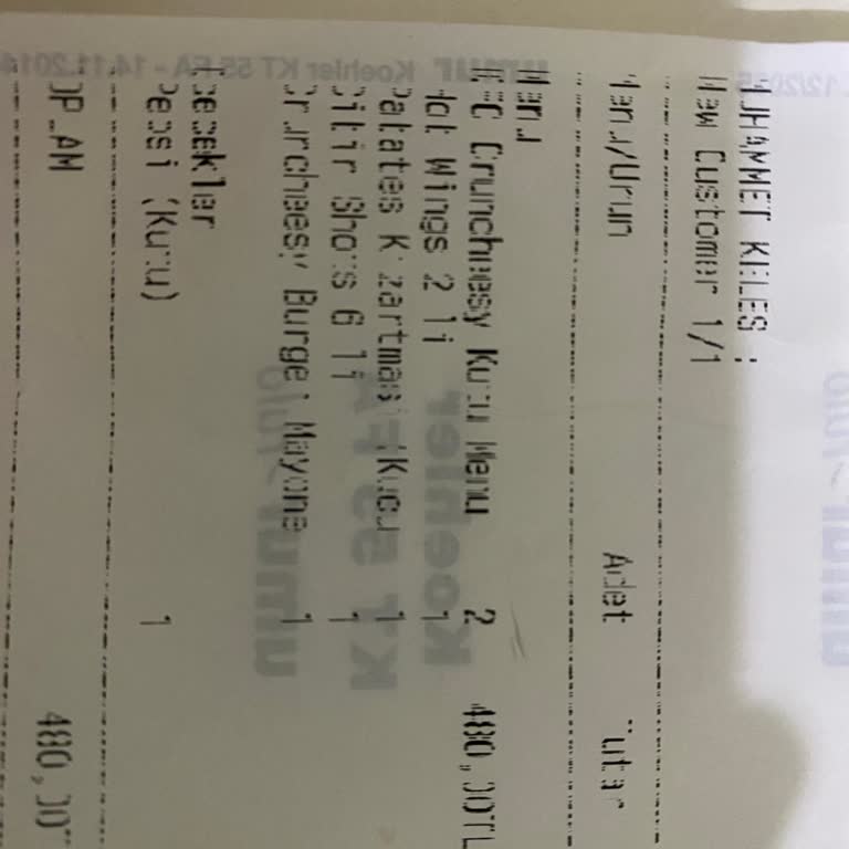 Eksik Menüler Ve Yetersiz İade Sorunu