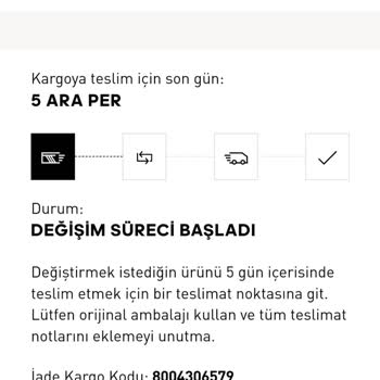 Adidas Ayakkabı Değişim Sürecinde Gecikme ve İletişim Sorunu