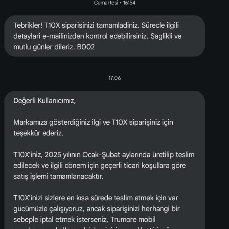 Togg Trumore Siparişinde Kampanya Mağduriyeti