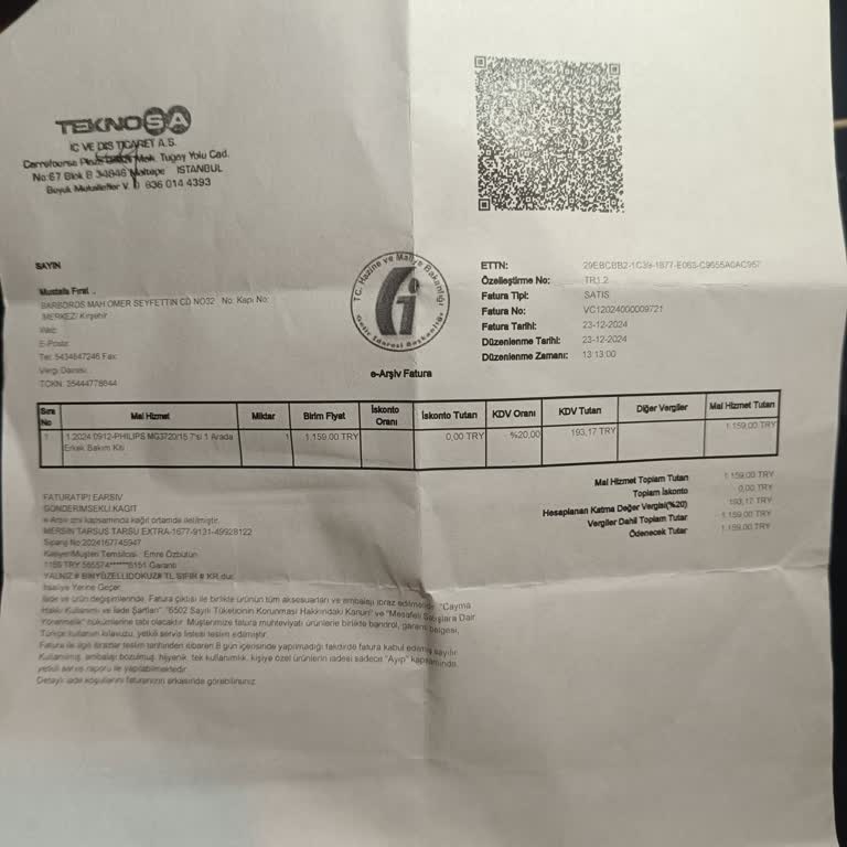 Teknosa'dan Aldığım Tıraş Makinesi Hayal Kırıklığı Yarattı