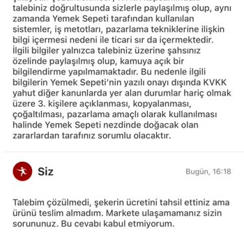 Eksik Teslimat Ve Ulaşılamayan Müşteri Hizmetleri Sorunu