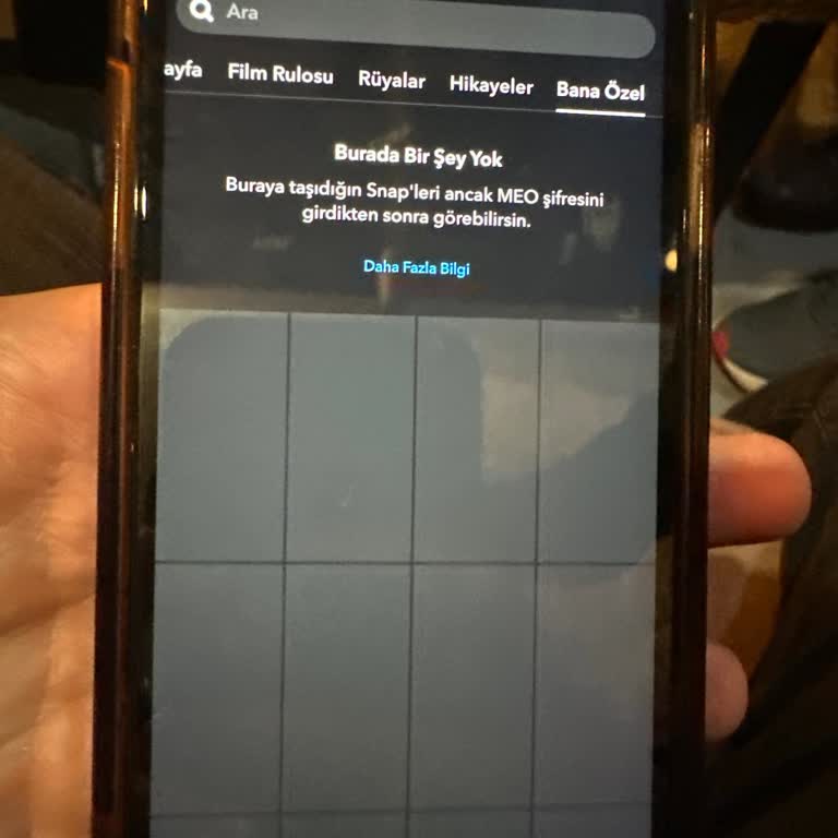 Snapchat Şifresiyle Fotoğraflara Erişim Sorunu