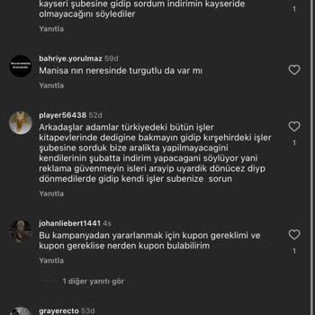 İşler Kitabevi'nde Belirsiz İndirim Sözü