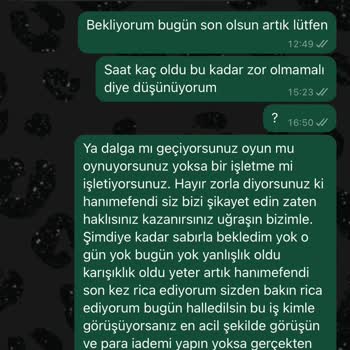 Yanlış Gönderim Ve İade Sorunu: Nare Giyim'de Hayal Kırıklığı