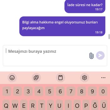 İade Sürecinde Bilgi Eksikliği Ve Gecikme