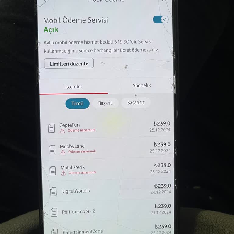 Vodafone Üzerinden Beklenmedik Üyelik Ücretleri