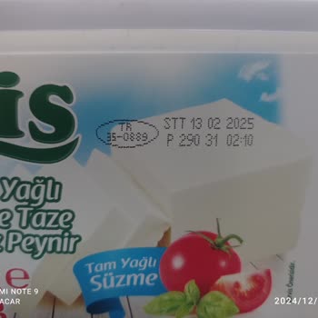 Bozulmuş Peynir İçin Fiş Sorunu