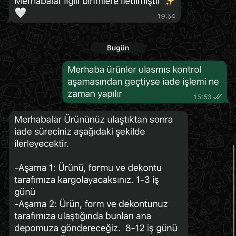 İade Sürecinde Müşteri Memnuniyetsizliği