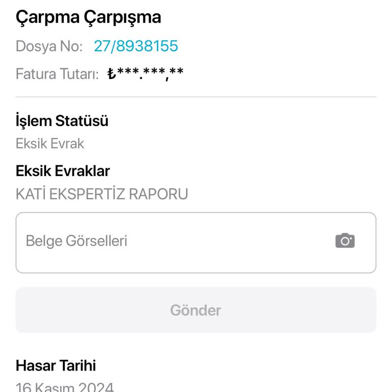 Türkiye Sigorta'da Mağduriyet Ve Ödeme Sorunu