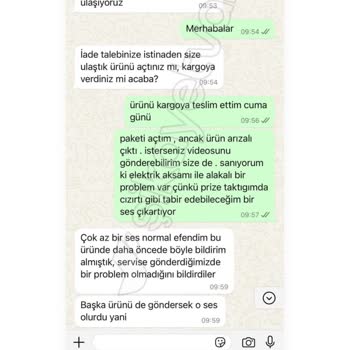 Arızalı Ürün Ve İade Sorunlarıyla Mağduriyet