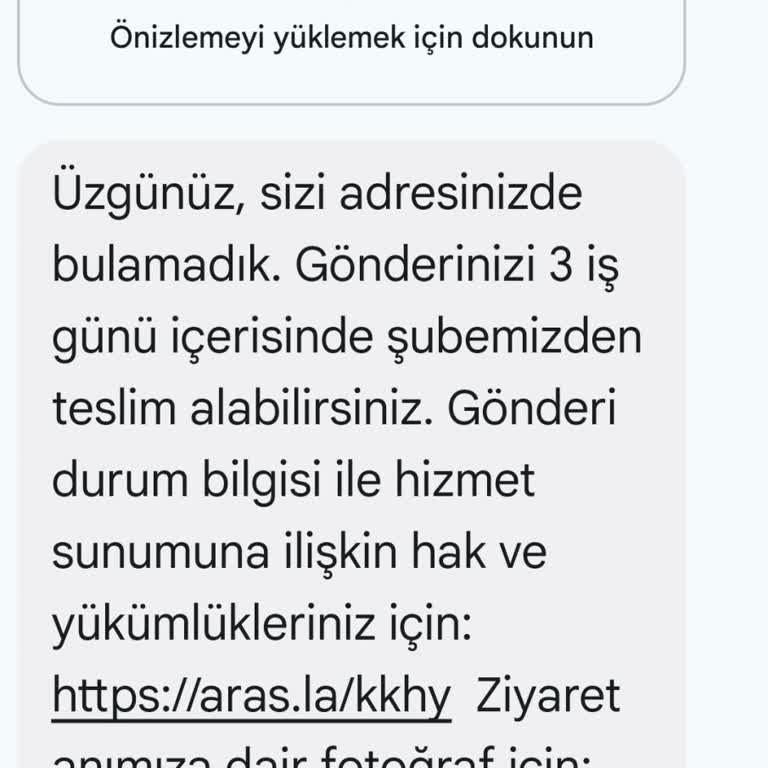 Evdeyken Kargomun Geri Gönderilmesi