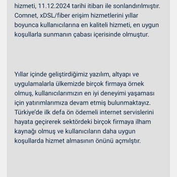 Comnet'in Belirsiz Geçiş Tarihi Mağduriyeti