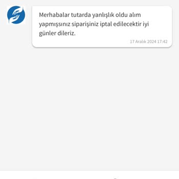 Trendyol'dan Eksik Kahve Siparişi Ve Çözüm Sunulmaması