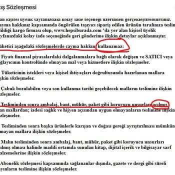Hepsiburada'dan Geç Gelen Parfüm İadesi Sorunu