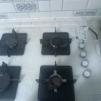 Profilo Gazlı Ocak Cam Patlaması Tehlikesi