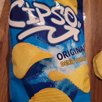 Cipso Cips Paketinde Mavi Boya Şoku