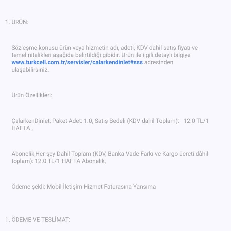 Turkcell'den Alınan Dakikalar Hala Gelmedi