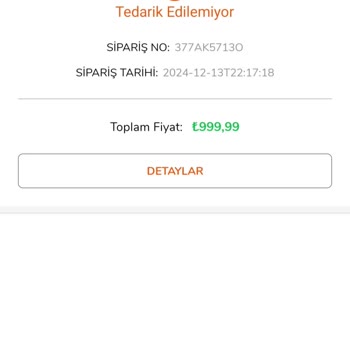 Çetinkaya'da Tedarik Ve İade Sorunu