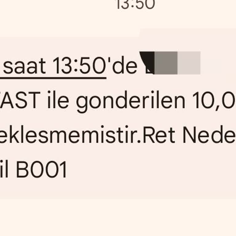 Hesabıma Para Girişinde Bloke Sorunu Ve Yetersiz Bilgilendirme