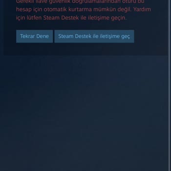 Güvenlik Engelleriyle Hesap Kurtarma Çilesi