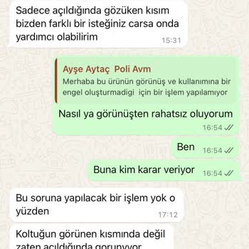 Satış Sonrası Destek Fiyaskosu: Yırtık Koltuk Sorunu