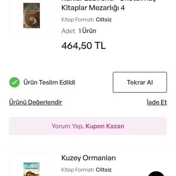 Eksik Kitap Teslimatı Ve Yanıtsız Destek
