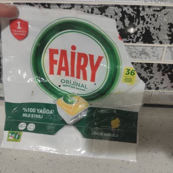 Eksik Çıkan Fairy Bulaşık Makinesi Tabletleri