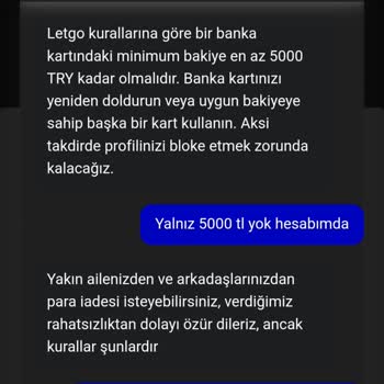 Letgo Üzerinden Gelen Şüpheli Satış Bildirimi