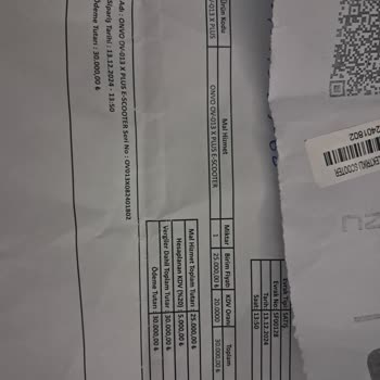 Onvo Scooter'da Ön Motor Sorunu Ve Servis Bekleyişi