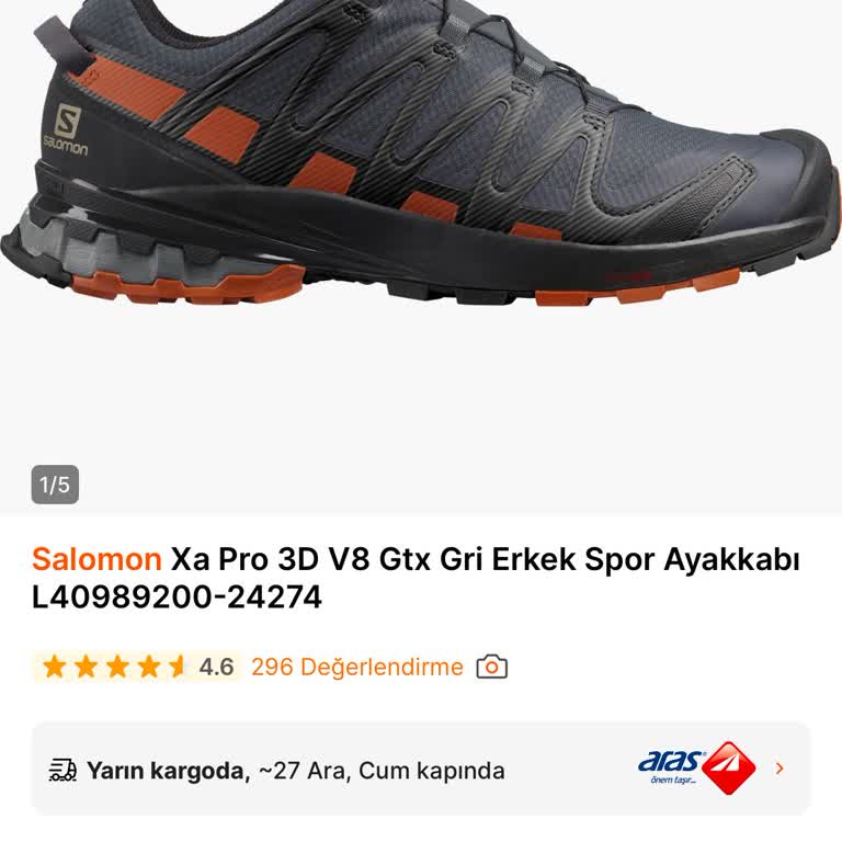 SuperStep Salomon Ayakkabıda Değişim Sorunu Ve Mağduriyet