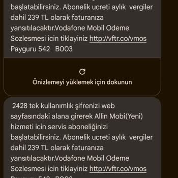 Yetkisiz Abonelik Ücretleri Ve Onaysız İşlemler