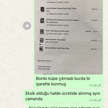 Ürün Teslimatı Sorunu Ve İlgisizlik