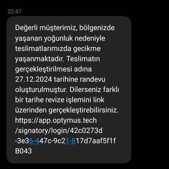 Teslimat Süresi Uzayan Mobil Hat Taşıma Sorunu
