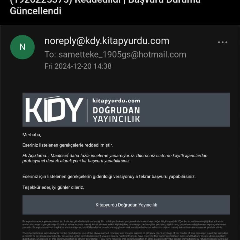 Kitapyurdu Yayıncılık Sürecinde Hayal Kırıklığı Ve Yıldırma Politikası