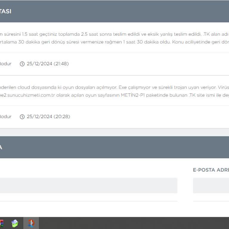 Sunucuhizmeti.com: Taahhütleri Yerine Getirmeyen Ve Müşteri İletişiminde Saygısız Hizmet