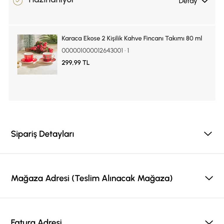 Kargoya Takılan Fincan Seti: Şube Teslimatı Sorunu