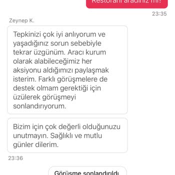 Yemek Sepeti'nde Çözüm Odaklılık Eksikliği Ve İletişim Sorunları