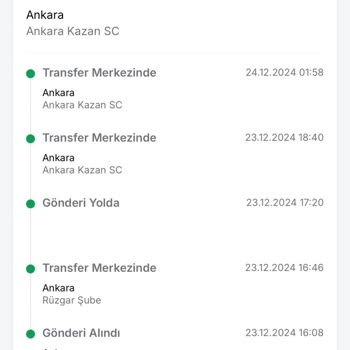 Trendyol Express Ankara Kazan Şubesi'nde Kargo Çilesi