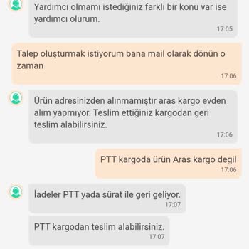 Dolap Uygulaması Ve PTT Kargo İle Yaşanan İade Sorunu
