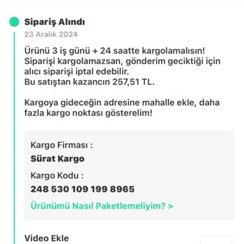Kayıp Ürün Ve Geciken Para İadesi