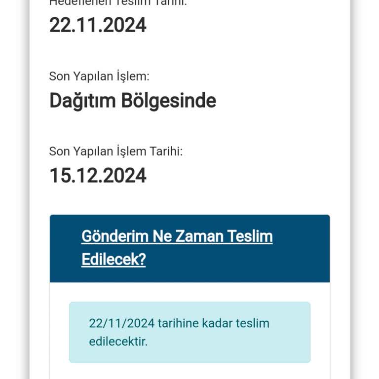 Kargom Nerede: Bir Aydır Teslim Edilmeyen Paket