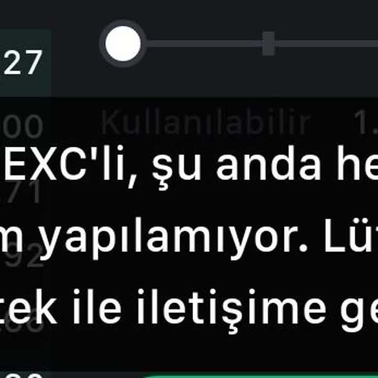 Mexc Hesabımın Kısıtlamasının Kaldırılması Talebi