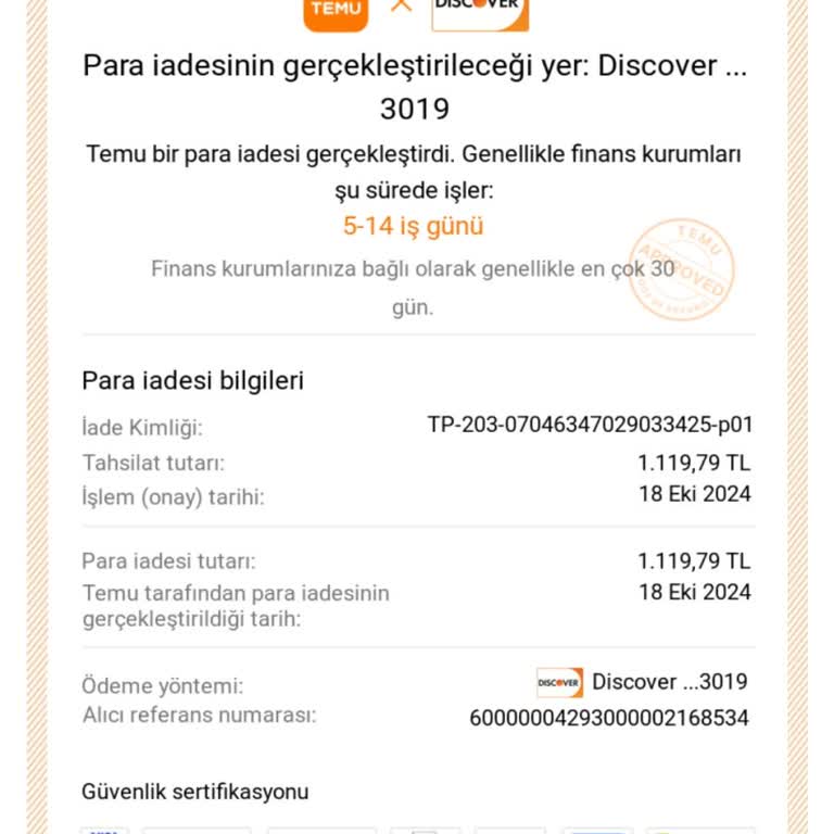 Para İadesinde Yaşanan Gecikme Ve İlgisizlik