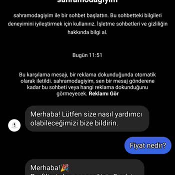 Sahramodagiyim Beni Engelledi ve Paramı İade Etmediler