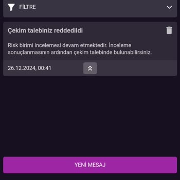 Beywin Yatırım Kazancı Çekilemiyor