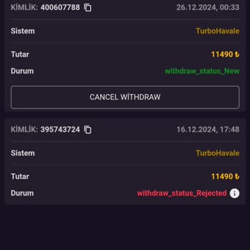 Beywin Yatırım Kazancı Çekilemiyor