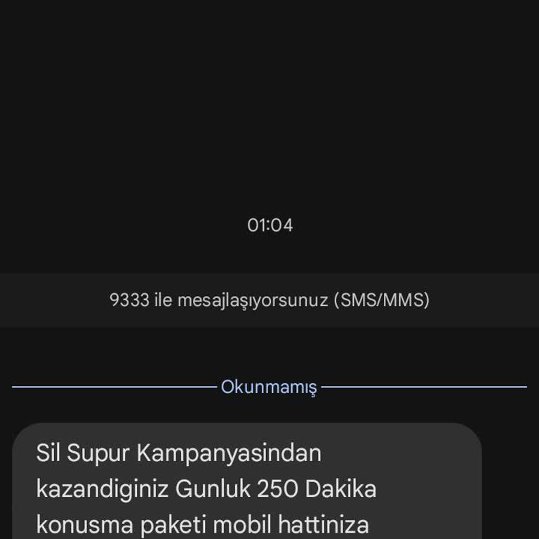 Süresi Dolan Dakikalarla İlgili Sorun