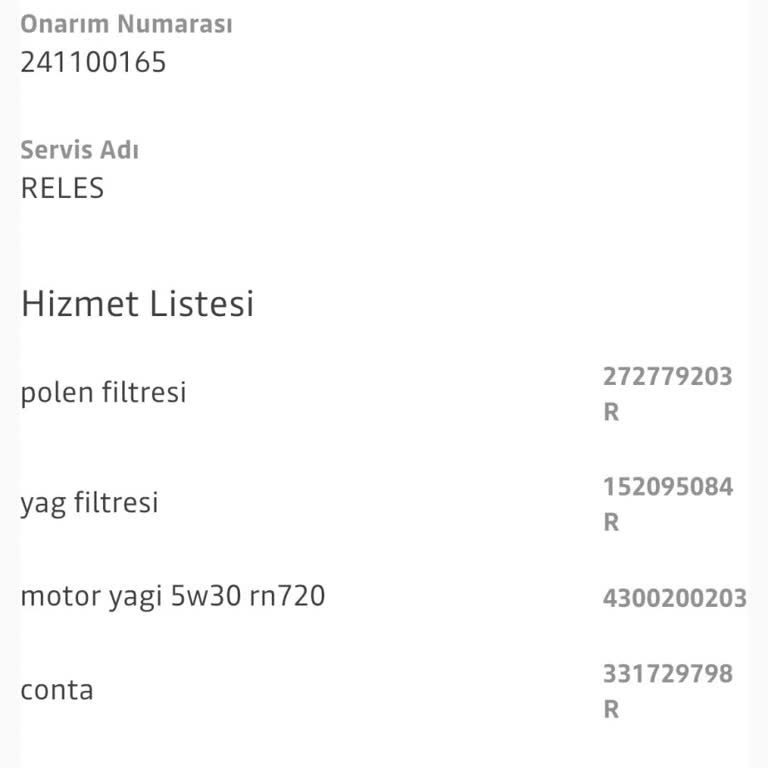 Yedek Parça Eksikliği Ve Zorla Ayıplı Mal Satışı